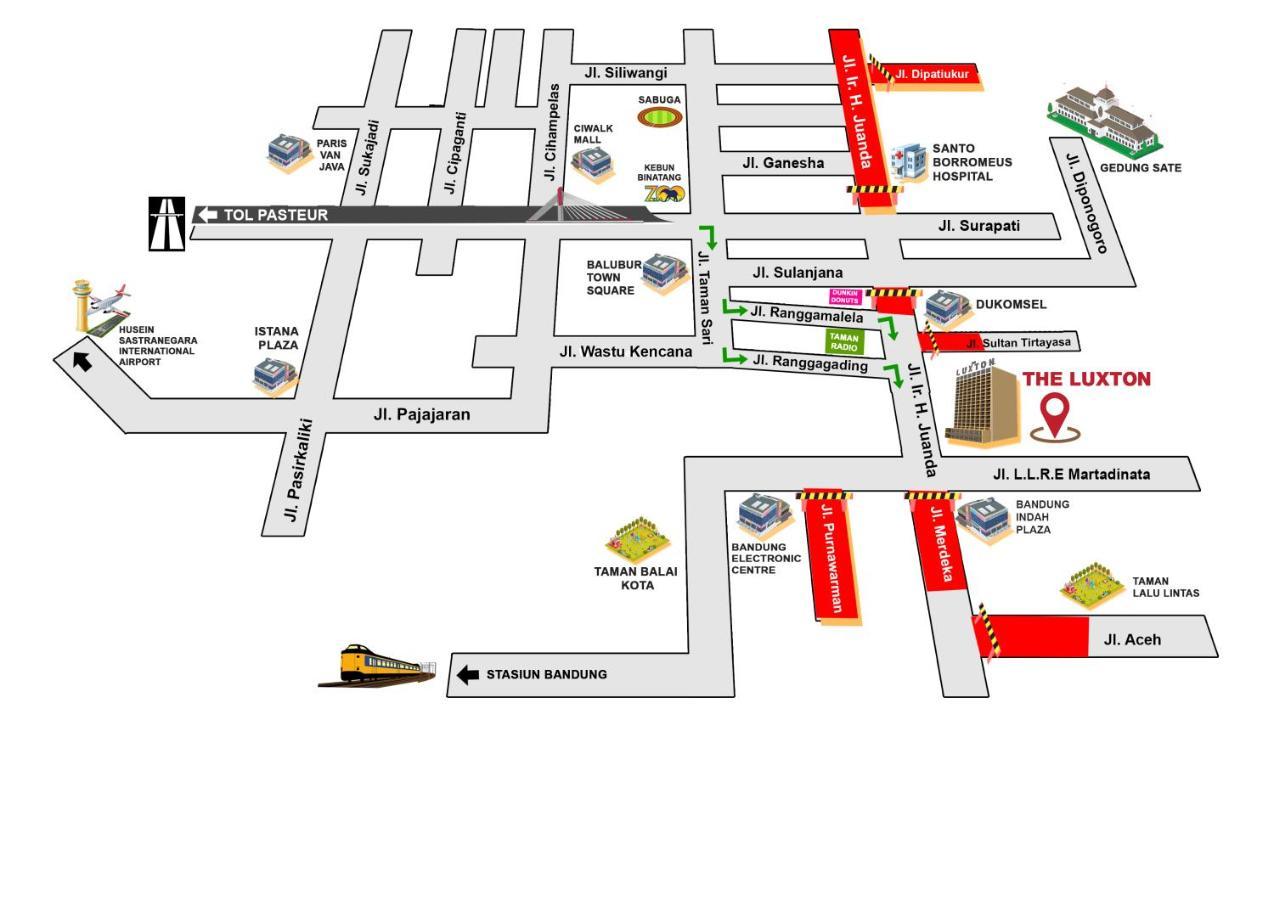 The Luxton Bandung Hotel Ngoại thất bức ảnh